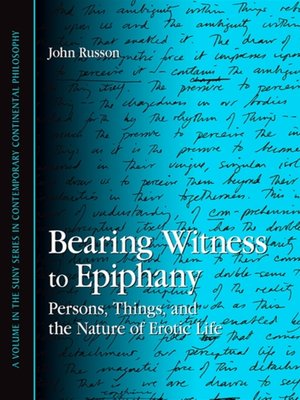 cover image of Bearing Witness to Epiphany